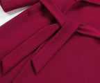 Raspberry Cashmere Coat