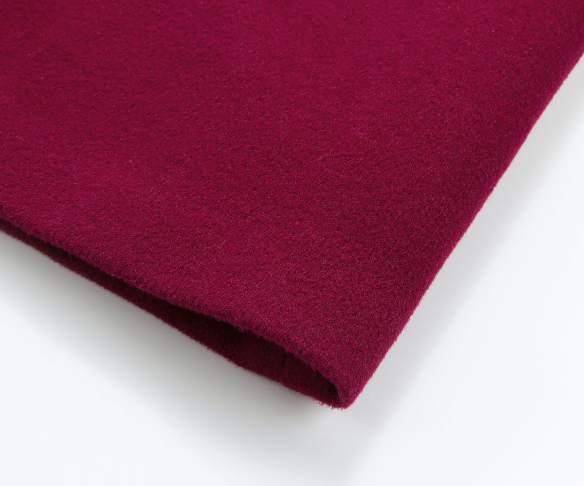 Raspberry Cashmere Coat