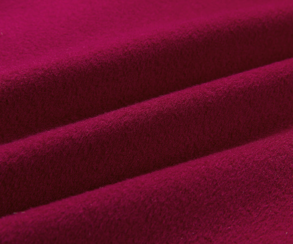 Raspberry Cashmere Coat
