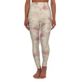 Moon Chrysantheum — High-Waist Yoga Leggings