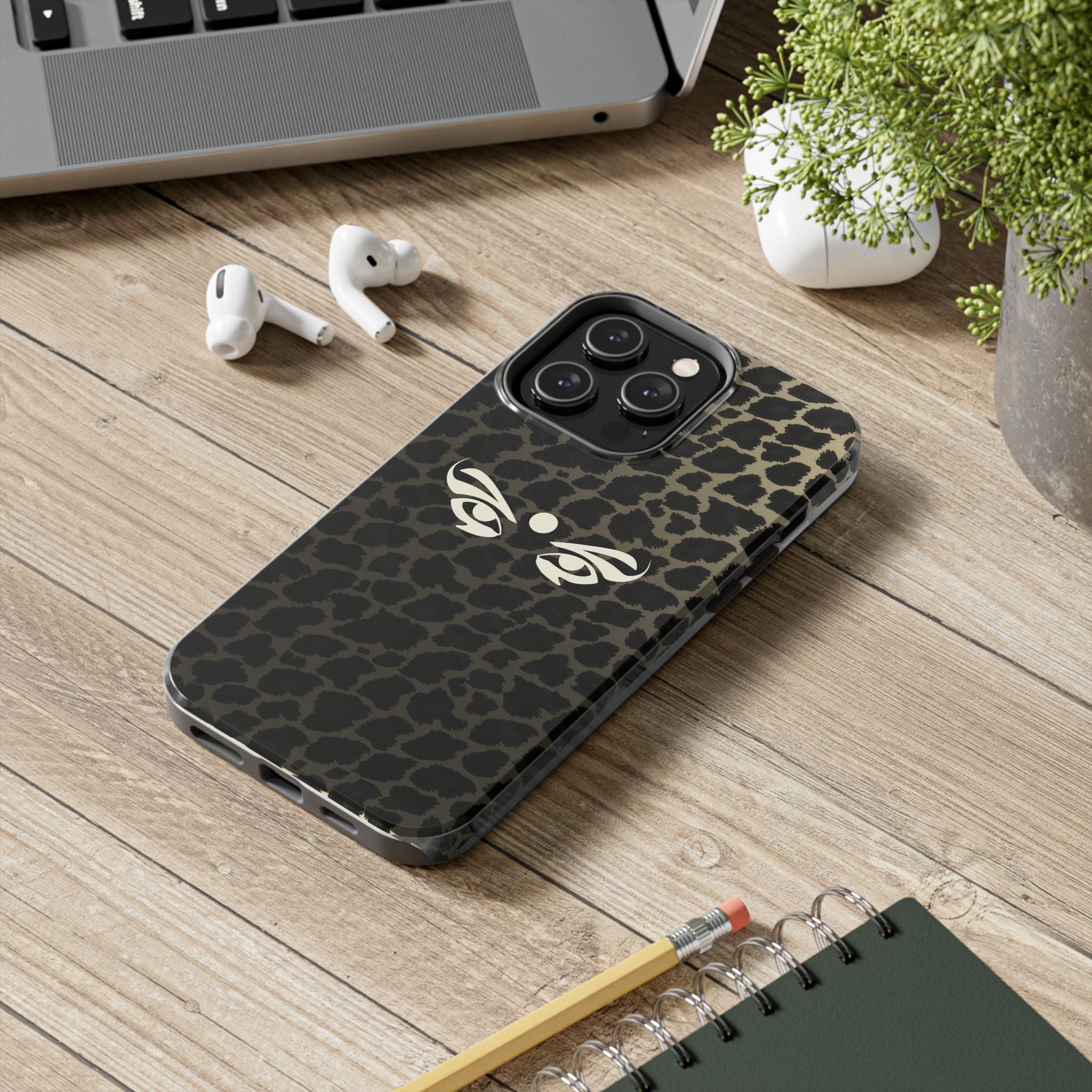 Dark Leopard  —Tough Phone Case