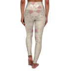 Moon Chrysantheum — High-Waist Yoga Leggings