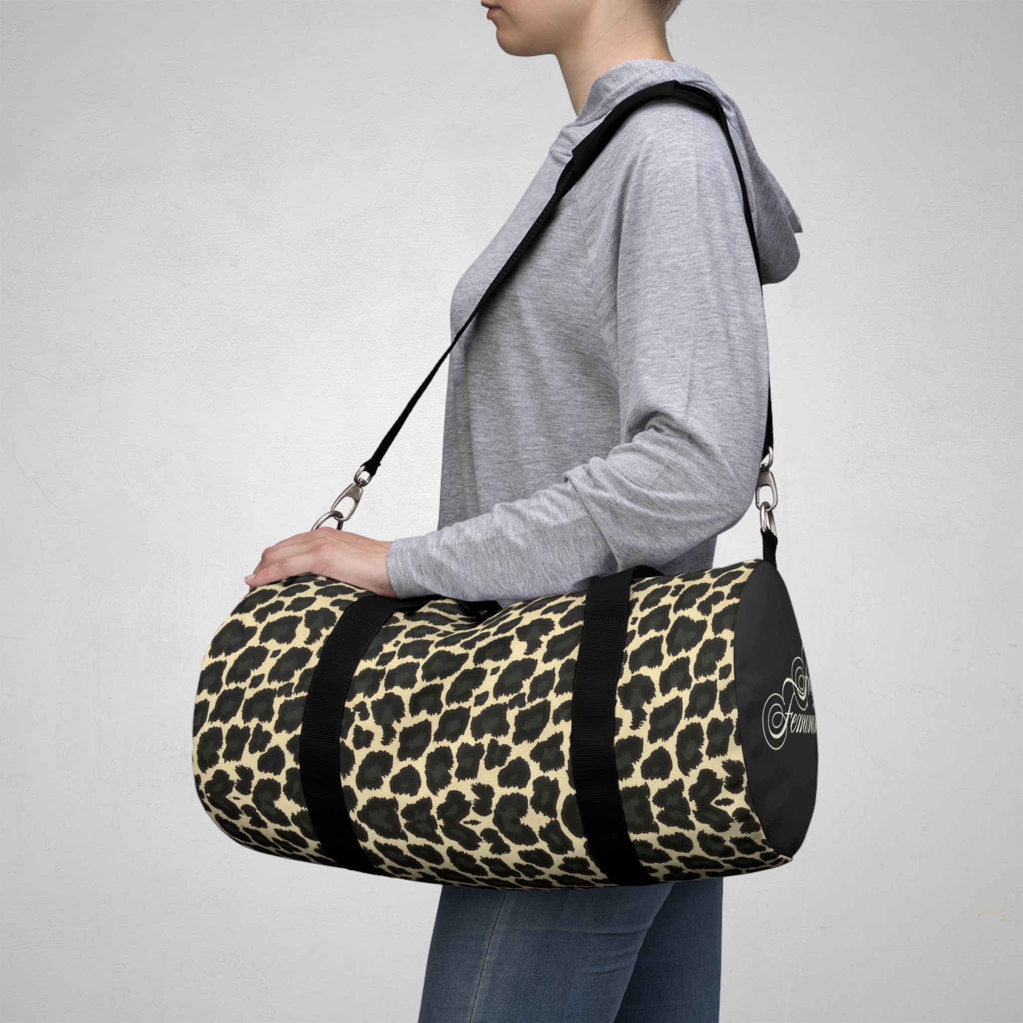 Leopard — Force Feminine Travel Duffel Bag | Ritual Weekend & Yoga Bag