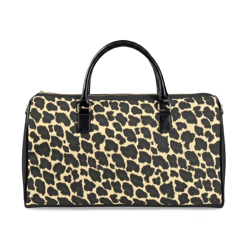 Leopard — Force Feminine Leather Travel Bag Weekender