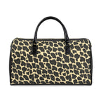 Leopard — Force Feminine Leather Travel Bag Weekender