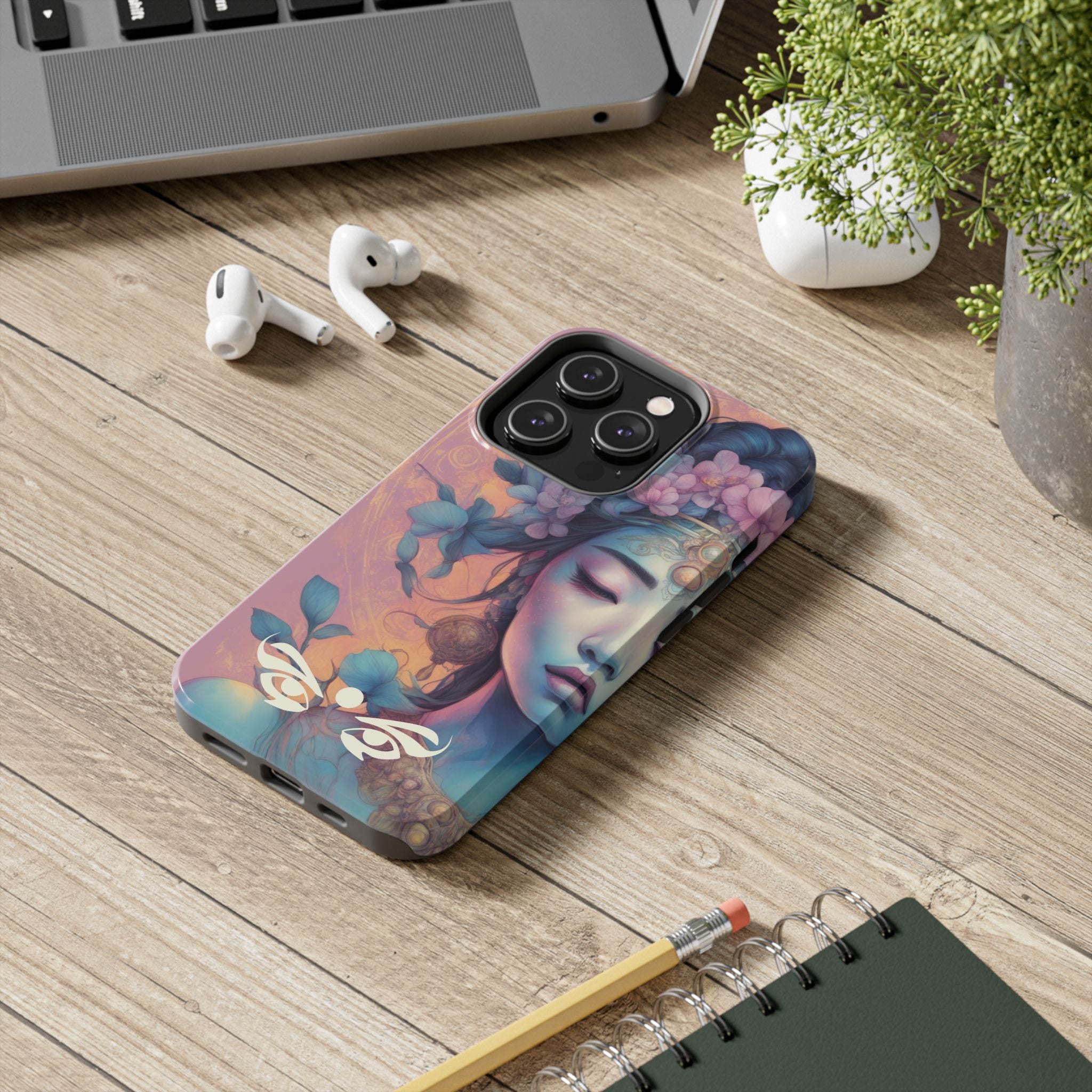Orchid Goddess — Force Feminine Protective Phone Case