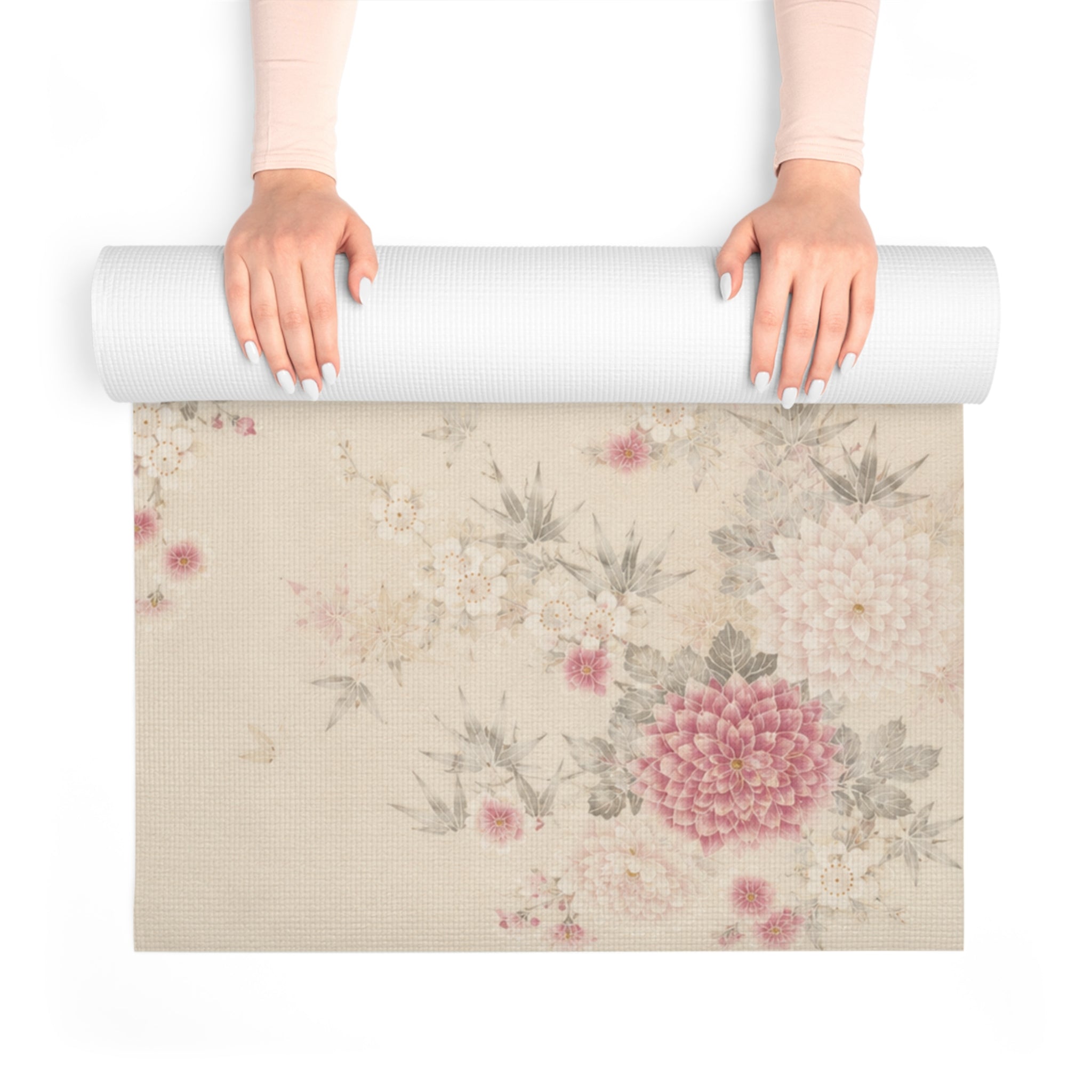 Moon Chrysantheum — Foam Yoga Mat