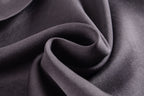 Dark Grey Square Silk Top