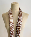 Golden Olive Silk Scarf