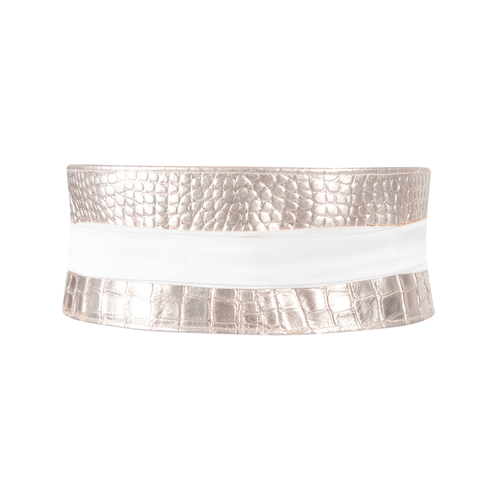 Champagne Golden Snake Belt