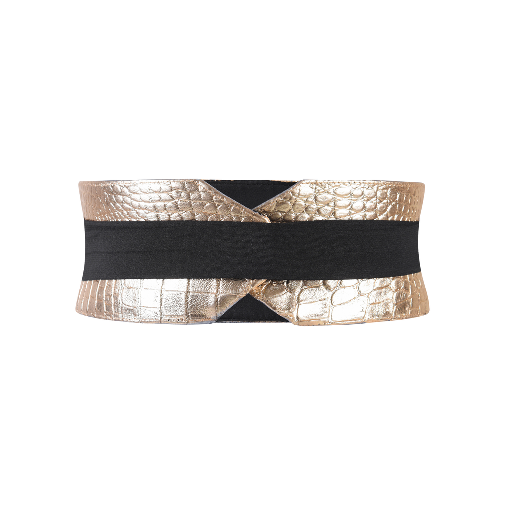 Night Golden Snake Waist Belt